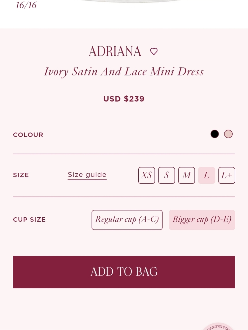 HOUSE OF CB ADRIANA mini Satin Dress Wedding Shower Women Designer Revolve L - Picture 9 of 9